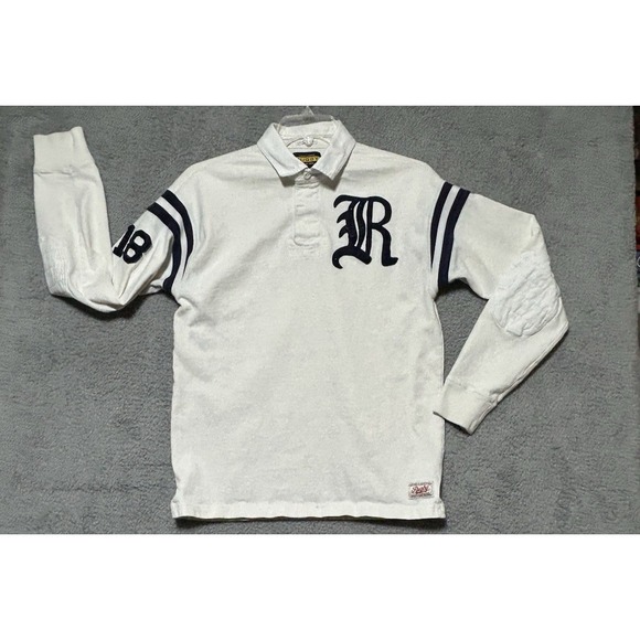Ralph Lauren Other - Rugby by Ralph Lauren R.L.R.F.C Long Sleeve Blue White Vintage Shirt Large Rare